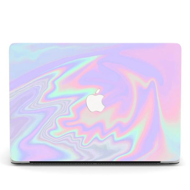 MacBook Air Case 13 Colorful Brignt Beautiful Rainbow Plastic Hard Shell Compatible Mac Air 11 Pro 13 15 Hard Laptop Cases Protection for MacBook 2016-2019 Version 
